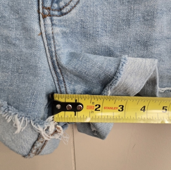 Madewell High-Rise Denim Shorts-Size 25 - Picture 7 of 8